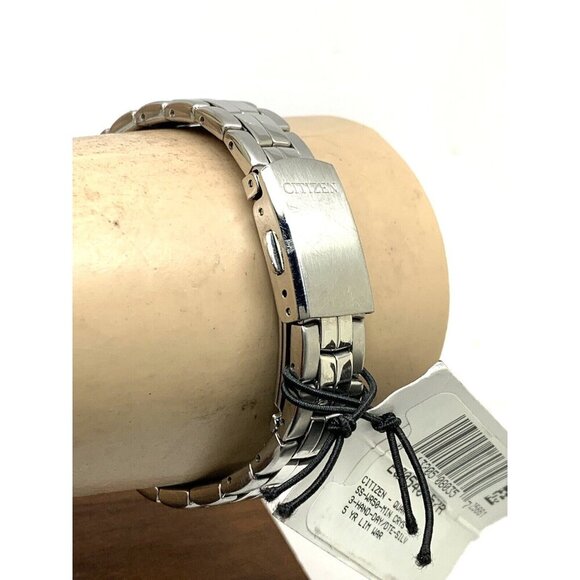 Citizen Women's Watch EQ0540-57A Quartz Silver Dial Day Date Petite 25mm Steel - Picture 9 of 13